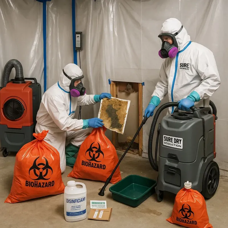 Contaminated Water Handling Protocols process in Ware Shoals, SC